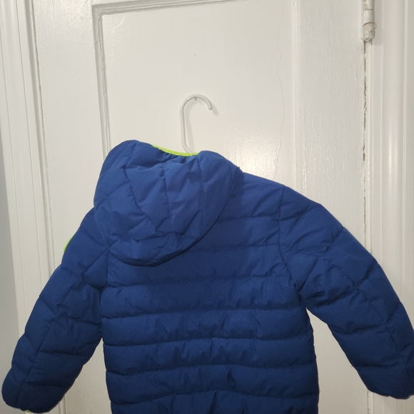 Gerry Weber Sporty Blue and Green Puffer Coat - Picture 9 of 9